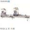 High precision aluminium window frame making machine double head mitre saw