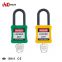 38mm Insulation Shackle Safety Padlocks EP-8531~EP-8534    ABS Safety Padlock