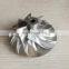 HX35 3599649 51.95/83.03 mm 7+7 Blades Turbo Billet/milling/aluminum 2618 Compressor Wheel for 3596183/3596337/3532494/3533103