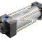 SCD high quality Dual- rod double acting pneumatic cylinder