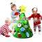5 Designs Felt Christmas Ornaments Felt Christmas Tree Hanging Decorations