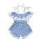 Baby Lace Bodysuit Cotton Romper Short Jumpsuit