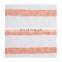 Remnants 100% Linen Stripe Print Jersey Fabric for garments