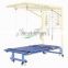 Rehabilitation pulley exercise bed