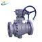 Cast Steel Gear Operated Trunnion Ball Valve