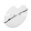 Stainless Steel Paint Palette Oval Shape Nail Art Palette With Spatula