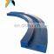 High Sliding wear resistant UHMWPE plastic guide rail and polyethylene uhmw roller chain guides uhmwpe chain sliding guide