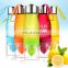 Multi color fashionable water bottle 650ml lemon water bottle