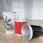 Double-layer drinking cups disposable water cup wholesale