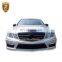 10Y~13Y W212 E63 Amg Style Body Kits For Mercedes Bens E-Class W212 Changing Into Amg Style