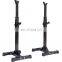 adjustable height dumbbell rack squat rack standing aid bar barbell placement dumbbell rack for Fitness equipment