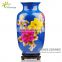 Wonderful chinese wheat straw vase with RED,YELLOW lots of colour,size available