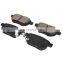 D1423 wholesale auto parts hi q carbon brake pad set for Toyota corolla/Prius 04466-47020