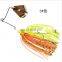 striper fishing lures Buzzbait with  7g head weight silicone fishing jig skirts