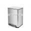 Indoor places rectangular garbage bin stainless steel garbage can 6L/12L home using trash compactor