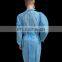 Blue Disposable Waterproof safety apron for Hospital Level 2