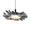 Feather Lamp Shade Romantic Dream Chandelier LED Lamp Bedroom Living Room