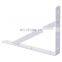 Lower price hidden mantel brackets long hinged shelf brackets