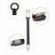 Mini Short Charge and Sync Cable Keychain Quick Charging Cord Key Ring Usb Cable for Mfi Iphone 8