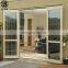 elegant soundproof locks moderrn front indoor aluminium frame double leaf double swing door
