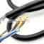 Factory Price EU 3 prongs schuko straight plug AC power cord open-end 16A Power Cord Cable