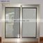 Champagne color aluminum sliding window with mosquito net
