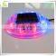 Direct Manufacture Double Colors LED Crystal Round Solar Cat Eye Road Stud
