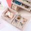 Top Ranking Hot Pink Luxury Custom Manufacturer Lock Black Drawer Travel Storage Stand Jewelry Organizer Box