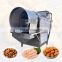 Rice Cake Chips Snack Mixer Popcorn Drum Food Coating Flavour Roller Flavor Seasoning Machine