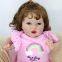 22-inch new reborn doll pure hand painted simulation baby doll soft realistic reborn baby toys