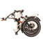 Factory Direct Supply Safe Battery 20 Inch Fat Tire Adult Electric Folding Bike Electric Bicycles