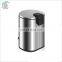 Round Stainless Steel Hotel Pedal Rubbish Bin Waste Trash Can