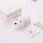 drop shipping dog night light silicone LED Lamp Colorful rabbit shaped Touch Sensor USB Charging Silicon For Kids gift sleeping
