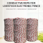 New Product 2% UV Resistant Outdoor Conductive Livestock Electric PolyWire Fence Poly Ropes