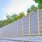 Acrylic Sheet Sound Barrier Galvanized Steel Sound Barrier Fence 500x2000x80mm Highway Soundproofing Manufacturer PVC Material