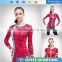 (OEM ODM FACTORY)women long sleeves compression wear wholesale women workout clothing