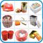 wholesale pvc tins clear plastic buckets with lids