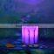 paraffin wax 3d led candle remote control decorative electric candles