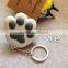 New arrive Lovely cat claw LED lights sound key chains cat meow gift Bag accessories gift for Children