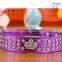 Bling rhinestone crown decoration pet cat dog wear collar