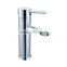 Brass single lever hot & cold water saving basin sink mixer tap/faucet