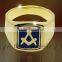 New design top CZ silver jewelry custom silver masonic ring