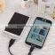 Super slim 2600mAh rechargeable battery charger power bank charger