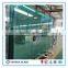 tempered glass with straight polished edges for exterior building glass walls