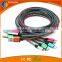 1M colorful nylon braided micro usb data cable with best price