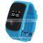 Kids wrist watch GPS tracker mobile phone