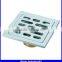 anti-odor stainless steel bathroom brass floor drain