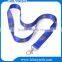 High quality polyester ribbon lanyard neck strap for id card