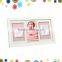 Adorable baby print set with wall frame