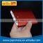 Aluminium Smartphone external charger red power bank with Led torch 4000mah